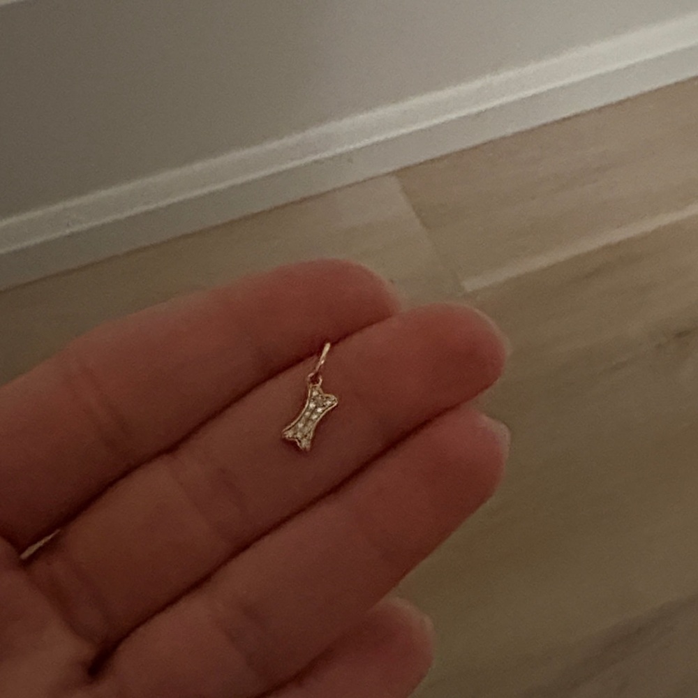 Elegant Rose Gold Pendant with Diamond Accents - Melanie Auld